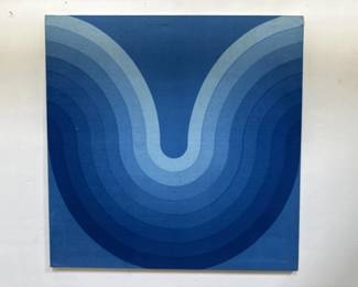 Textile Mira-spectrum designed by Verner Panton