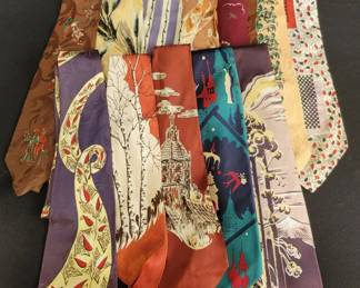 Vintage silk ties and more