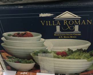 6 piece mixing bowls