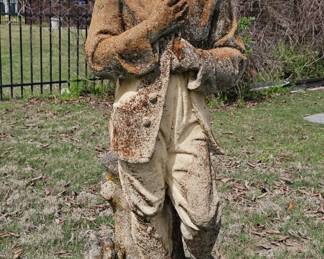 One of the 4 "Four Seasons" statues with pedestal