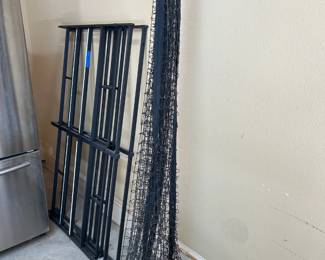 Baseball Net, and Bed Frame