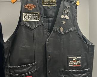 Hudson Leather Vest