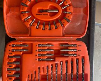 Box of Drill Bits
