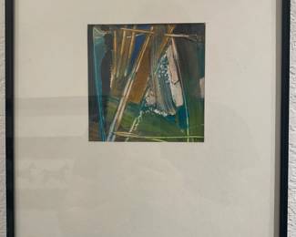 Richard M Proctor "Monkey Mind" Series No. 1, Oil on Gessoed Paper 2009