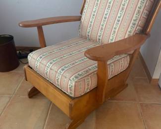 Vintage Solid Maple Rocker
