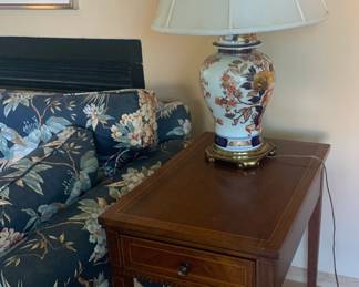 Pair of Solid Wood End Tables