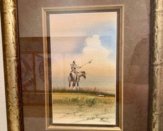 Manuel S. Franco Original Watercolor 2006