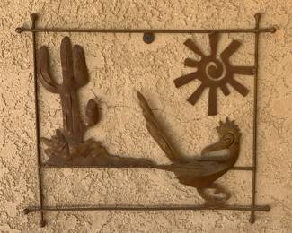 Road Runner Metal Wall Art