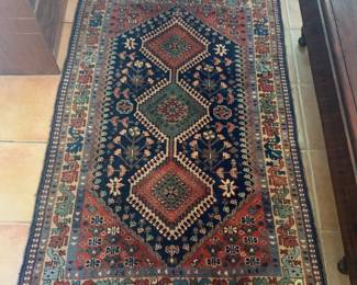 Hand Knotted Persian Yalama Area Rug