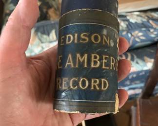 Edison Chamber Record Cylinders