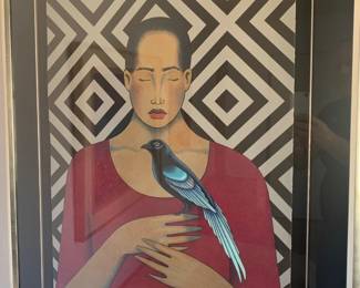 Nivia Gonzalez "The Way" Signed Lithograph 43/85