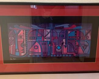 Helen Hardin Signed Lithograph Hopi Kachina