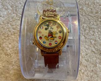 Vintage Lorus Disney Musical Watch