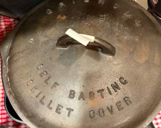 Griswold Cast Iron Self Basting Cover
