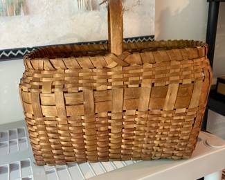 Signed Vintage Basket