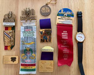 vtg Shriner, Masons, Freemasonry Collection (many not in photo)