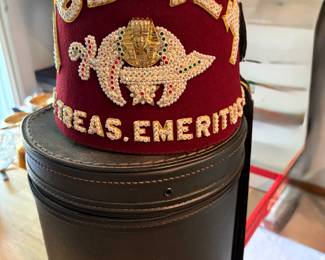 Vintage Shrine Fez w/ Box