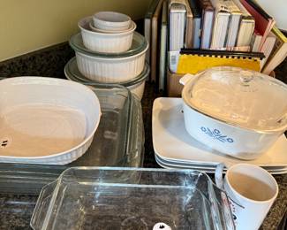Corning and Pyrex bakeware