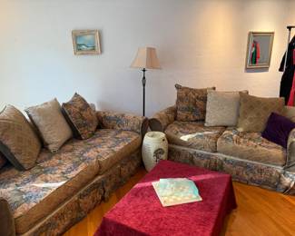 Sofa and loveseat