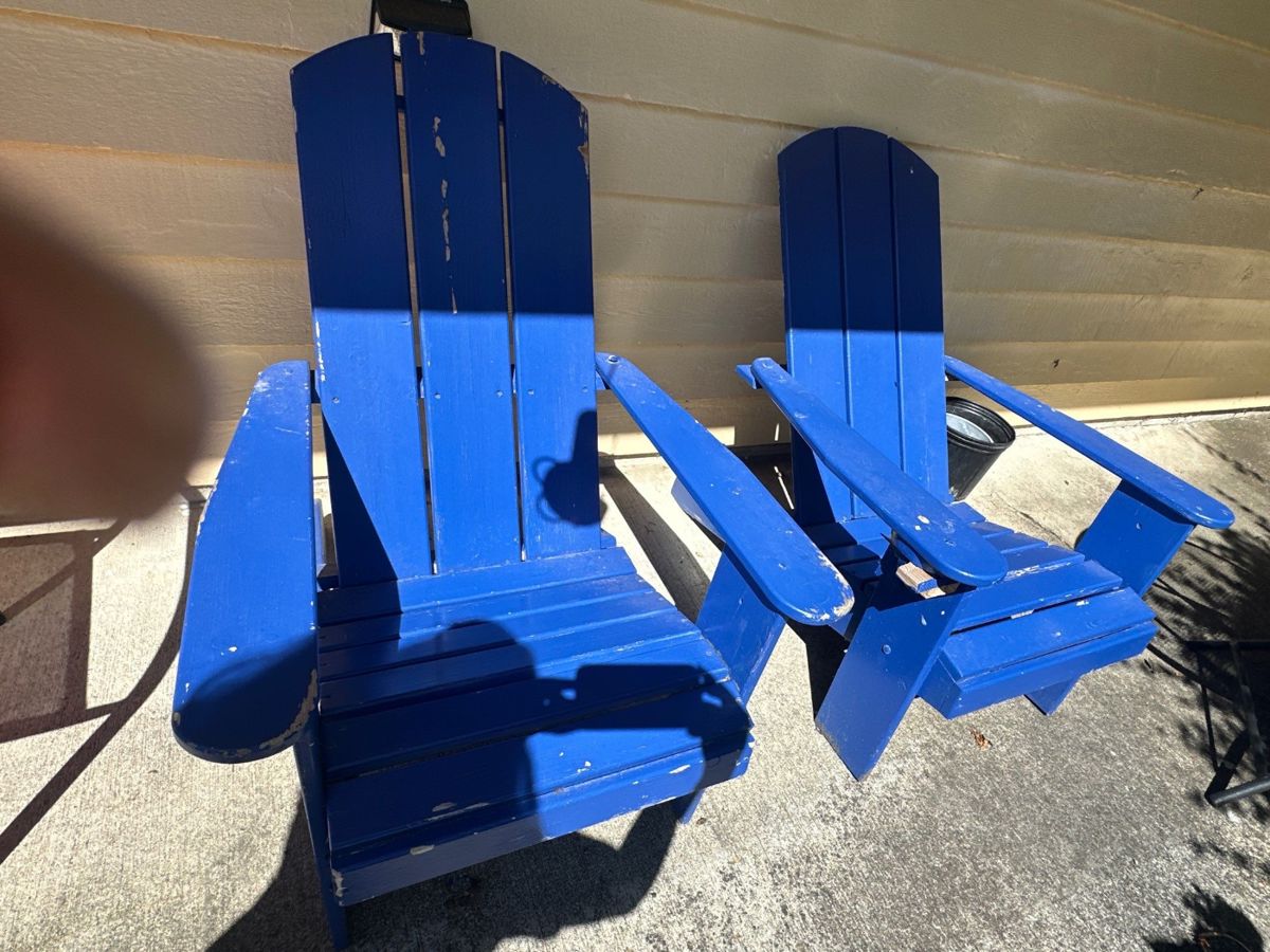Adirondack chairs
