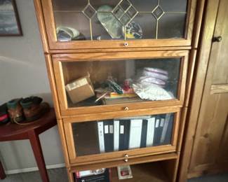 Vintage lawyers book case