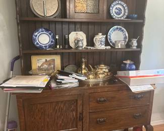 Vintage Buffet Hutch