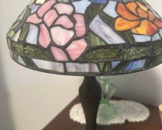 Tiffany-style table lamp