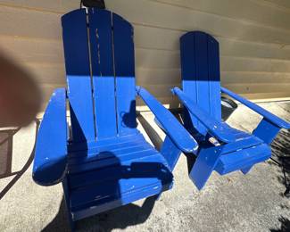 Adirondack chairs