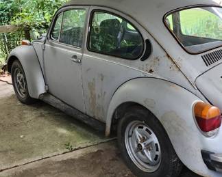 1976 Wolkswagon 
Non- running 
Taking sealed bids