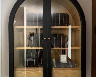 69 AnthropologieFernArchCabinetBlack32TallBrandNewinBox
