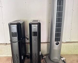 70 HeatingCoolingTrio2DREOOilHeatersLaskoTowerFan