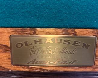 Olhausen Billiard table