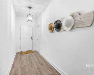 Cedar hat rack