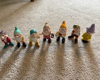 VintageSet - Snow White Seven Dwarfs
