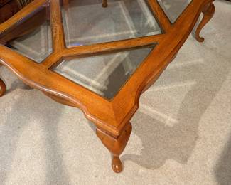 Beautiful Glass Top Coffee Table