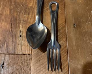 Fork / Spooon - Military Mess Stainless Steel Utensil