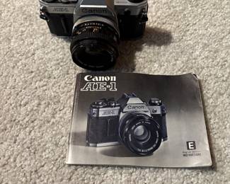 Canon AE-1 35mm SLr Film Camera