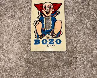 Bozo The Clown Switch Plate Cover