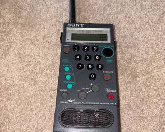 35 years old from Japan SONY AIR7 radio receiver