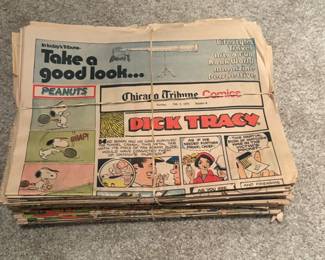 Dick Tracy Vintage Papers