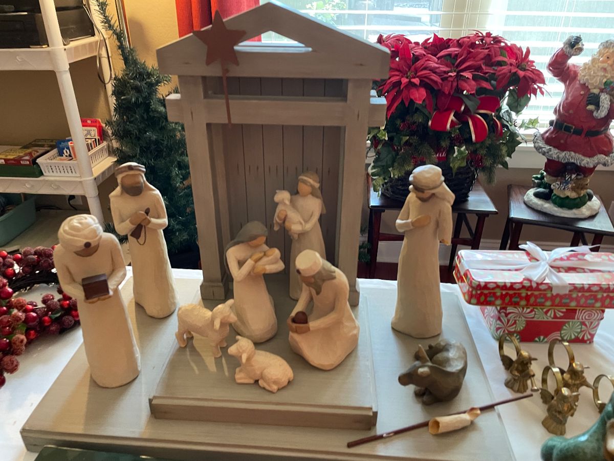 very nice nativity set