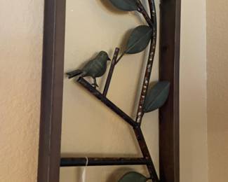 metal/wood decor