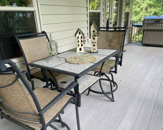 patio set