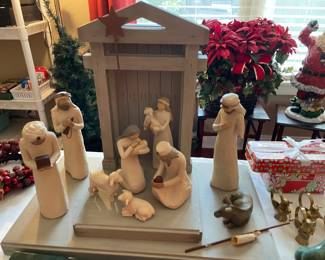 very nice nativity set