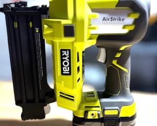 RYOBI 18V ONE+ AirStrike 18GA Brad Nailer.