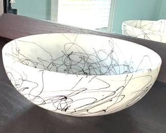 Vintage Hazel Atlas "Spaghetti String" Bowl