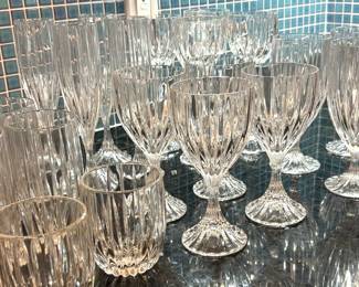 Mikasa Park Lane Crystal Glasses