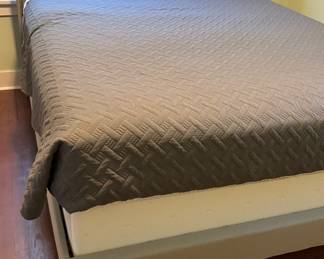 Queen Bed Fabric Headboard