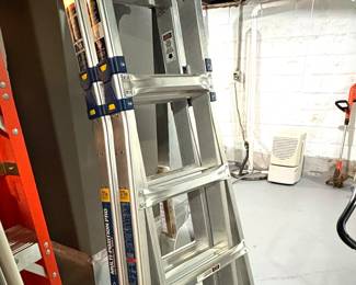 Werner Multi-Position Pro ladder, specifically a model from their 5-in-1 or Multi-Max Pro series.