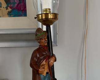 Mid Century Ceramic Lamp